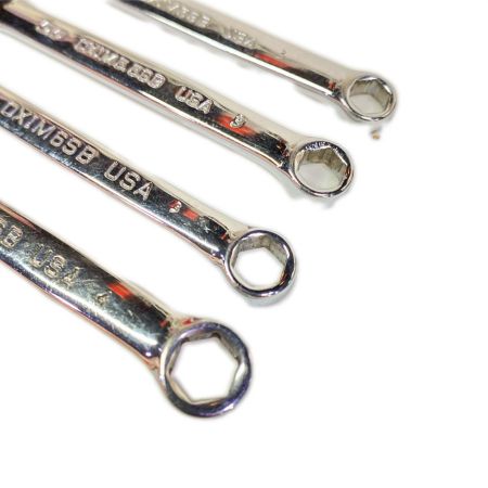  Snap-on スナップオン 両口メガネレンチ 4本セット OXIM5SB,OXIM5.5SB,OXIM6SB,OXIM7SB OXIM SB