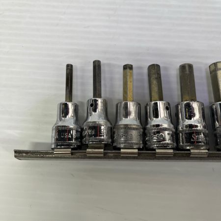 Snap-on スナップオン  ヘックスソケット  8本セット  FAM A