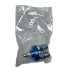 ΘΘ DAISEN エアカプラ分岐 常圧 4口 OL-KO4 ブルー Sランク