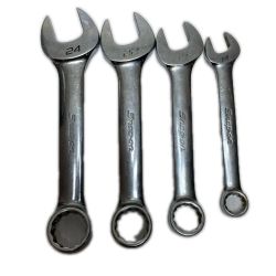 ΘΘ Snap-on スナップオン コンビネーションレンチ 4本セット OEXM14,OEXM19,OEXM22,OEXM24 OEXM Cランク
