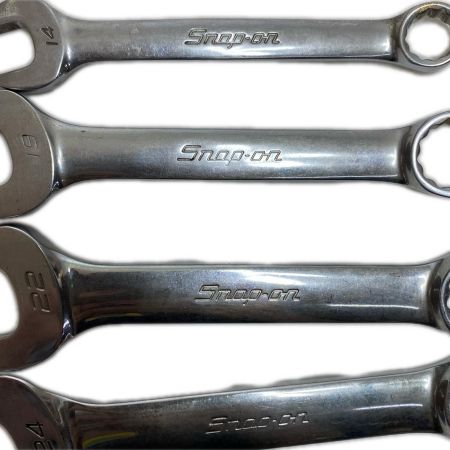  Snap-on スナップオン コンビネーションレンチ 4本セット OEXM14,OEXM19,OEXM22,OEXM24 OEXM