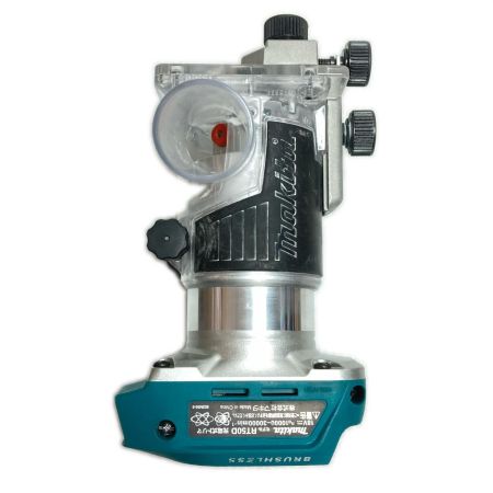  MAKITA マキタ トリマー ガイド・調整工具付 コードレス式 332187Y RT50D ブルー