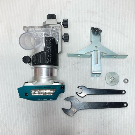  MAKITA マキタ トリマー ガイド・調整工具付 コードレス式 332187Y RT50D ブルー