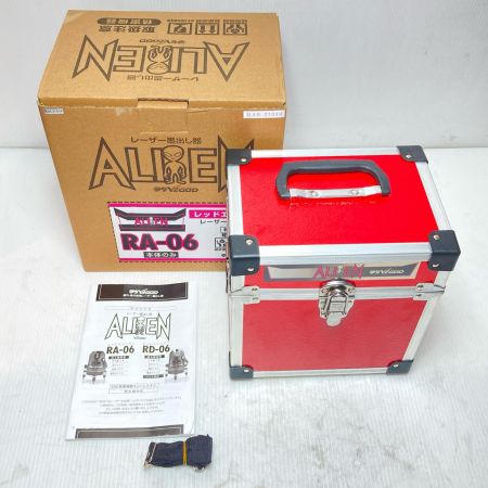  山真 レーザー墨出し器 ケース付 RA-06 レッド