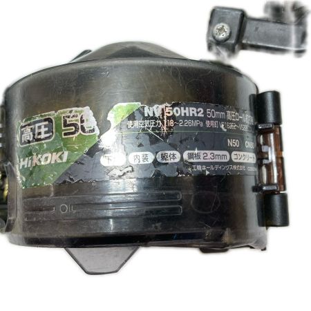  HiKOKI ハイコーキ ロール釘打機 本体のみ 高圧 50mm 810378 NV50HR2 オリーブ×ブラック