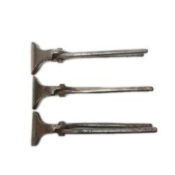 ΘΘ  掴箸 3本セット 口幅80mm,全長700mm モリブテン盛光・盛光・直徳 Cランク
