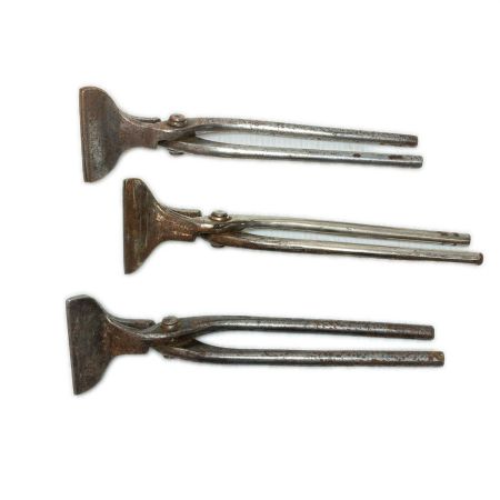   掴箸 3本セット 口幅80mm,全長700mm モリブテン盛光・盛光・直徳