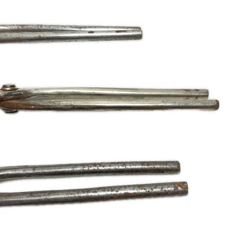   掴箸 3本セット 口幅80mm,全長700mm モリブテン盛光・盛光・直徳