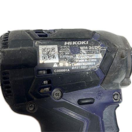  HiKOKI ハイコーキ インパクトドライバ  36v WH36DC ネイビー