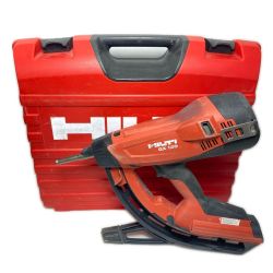ΘΘ Hilti ヒルティ ガス式鋲打機  ケース付 動作未確認 GX120 レッド Cランク