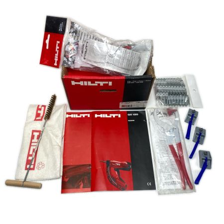  Hilti ヒルティ ガス式鋲打機  ケース付 動作未確認 GX120 レッド