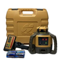 ΘΘ TOPCON ローティングレーザー ケース・受光器付 1P153666 RL-H5A イエロー Bランク