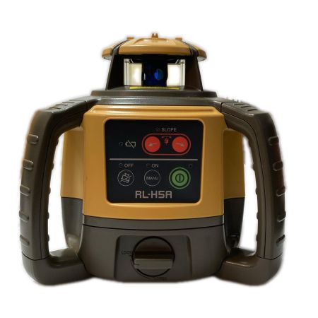  TOPCON ローティングレーザー ケース・受光器付 1P153666 RL-H5A イエロー