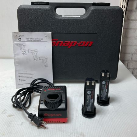  Snap-on スナップオン インパクトドライバ 充電器・充電池(CTB5172BL)2個・ケース付 コードレス式 7.2v  CTSJ561CLG グリーン