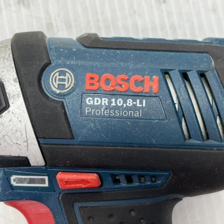  BOSCH ボッシュ インパクトドライバ  本体のみ 10.8v GDR10.8-LI