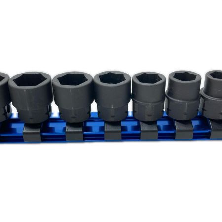  Blue Point ソケットセット 12個セット・ソケットホルダー付  CR-MO ブラック