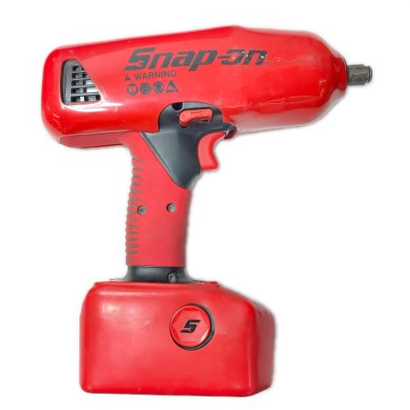  Snap-on スナップオン インパクトレンチ 充電器・充電池2個・ケース付 CTJ4850HO レッド×ブラック