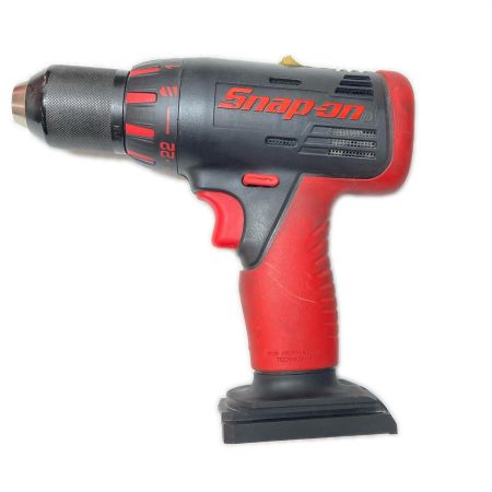  Snap-on スナップオン ドライバドリル 充電器・充電池2個・ケース付 14.4v CDRJ4450 ブラック×レッド