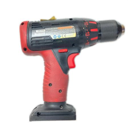  Snap-on スナップオン ドライバドリル 充電器・充電池2個・ケース付 14.4v CDRJ4450 ブラック×レッド