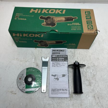 HiKOKI ハイコーキ ディスクグラインダー  未使用品(S)  G10SHA シルバー