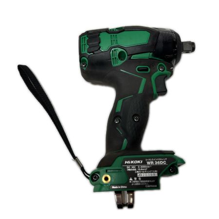  HiKOKI ハイコーキ インパクトレンチ 充電器・充電池2個・ケース付 コードレス式 36v WR36DC グリーン