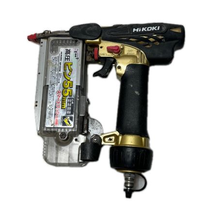  HiKOKI ハイコーキ  ピン釘打ち ジャンク品(D) 本体のみ 高圧 NP55HM ゴールド×ブラック