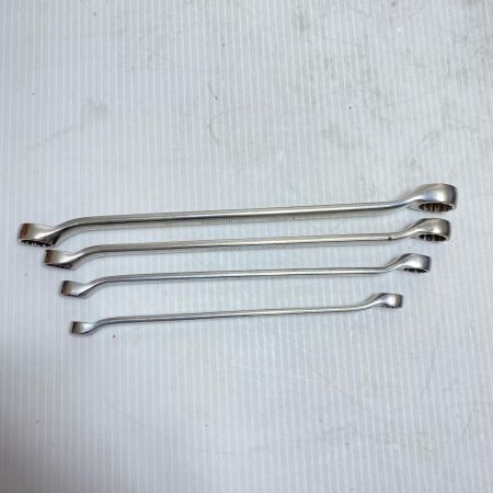  Snap-on スナップオン 両口メガネレンチ 4本セット XBM