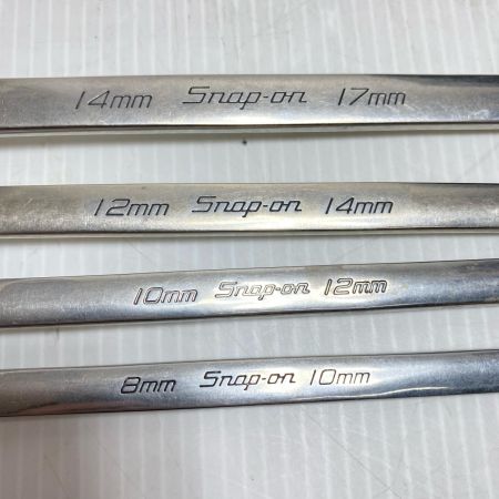  Snap-on スナップオン 両口メガネレンチ 4本セット XBM