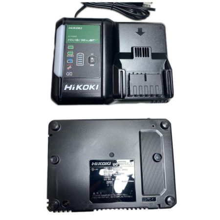  HiKOKI ハイコーキ インパクトレンチ 充電器・充電池2個・システムケース2付 WR36DH グリーン
