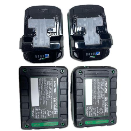  HiKOKI ハイコーキ 丸のこ 充電器・充電池2個付・システムケース4付 C3606DB ブラック