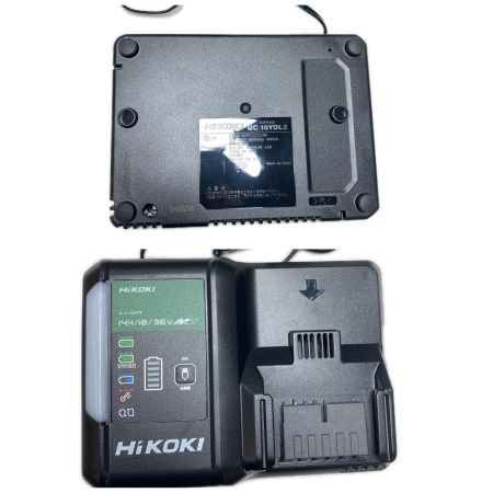  HiKOKI ハイコーキ 丸のこ 充電器・充電池2個付・システムケース4付 C3606DB ブラック