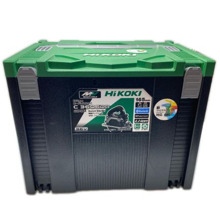  HiKOKI ハイコーキ 丸のこ 充電器・充電池2個付・システムケース4付 C3606DB ブラック