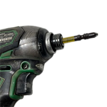  HiKOKI ハイコーキ インパクトドライバ 充電池1個付 WH14DDL2 グリーン