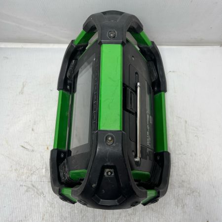 HITACHI 日立 バッテリー式ラジオ付きテレビ  本体のみ  アンテナ破損 UR18DSML グリーン