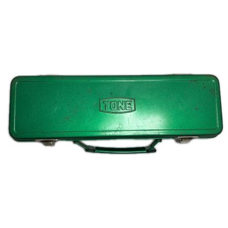  TONE トネ 工具セット  17点セット ラチェットハンドル欠品 750M グリーン