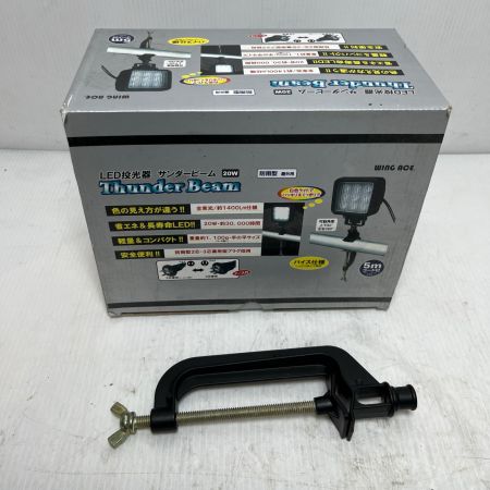 WING ACE LED投光器  LED-205 ブラック