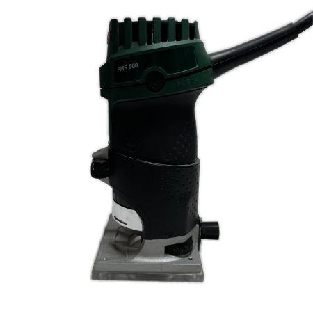  BOSCH ボッシュ トリマー ガイド・レンチ付 PMR500 グリーン