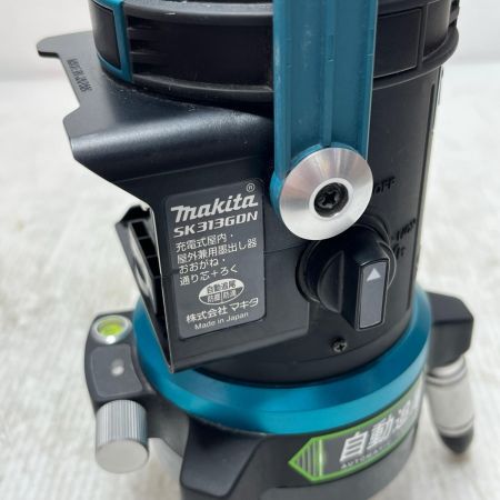 MAKITA マキタ レーザー墨出し器 受光器・電池ホルダ・ケース付 コードレス式 10.8v SK313GDN ブルー