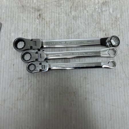  SEEDNEW フレックスロックメガネレンチセット 未使用品(S) 3本セット S-FLMM3S