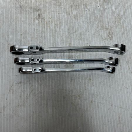 SEEDNEW フレックスロックメガネレンチセット 未使用品(S) 3本セット S-FLMM3S