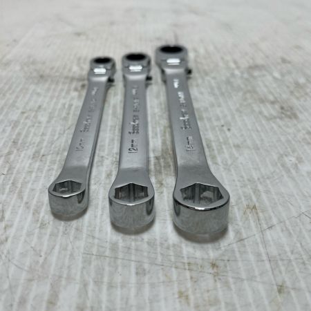  SEEDNEW フレックスロックメガネレンチセット 未使用品(S) 3本セット S-FLMM3S