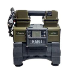 ΘΘ HAIGE コンプレッサー バッテリアタッチメント・ACアダプター付 HG-DC5090M オリーブ Cランク