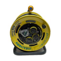 ΘΘ HATAYA コードリール 屋外用 BE-30K イエロー Cランク