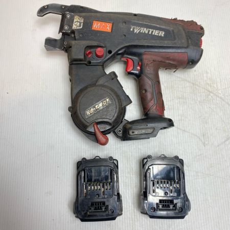  MAX マックス 鉄筋結束機 充電池2個付 RB-440T