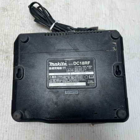 MAKITA マキタ 急速充電器   DC18RF ブラック