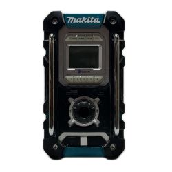 ΘΘ MAKITA マキタ バッテリー式ラジオ ACアダプタ付 コードレス式 18v USB接続不良 MR108 ブルー Cランク