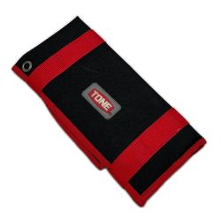 ΘΘ TONE トネ クイックラチェットめがねレンチセット 収納ポーチ付 7本(8,10,12,13,14,17,19) RMQ700 Bランク