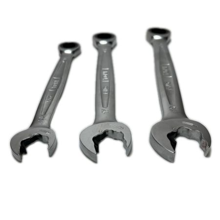  TONE トネ クイックラチェットめがねレンチセット 収納ポーチ付 7本(8,10,12,13,14,17,19) RMQ700