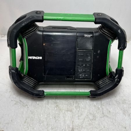 HITACHI 日立  バッテリー式ラジオ 充電池1個付 UR18DSDL グリーン