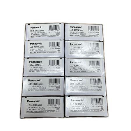  Panasonic パナソニック LEDフラットランプ 10個入り LLD4000LSCE1